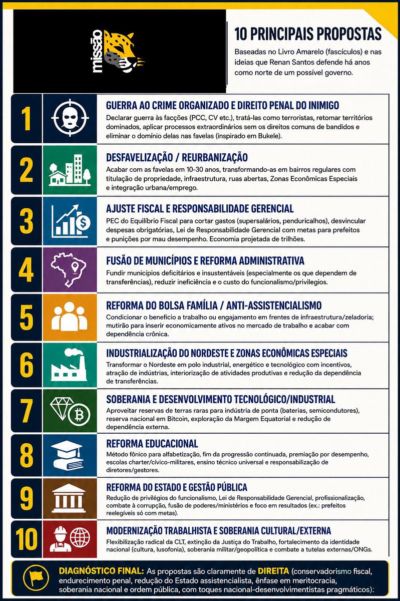 Batataa0335's tweet photo. @robotvenue @bolsopreso12 Propostas do partido, resumido. https://t.co/pwS6SppB8F
