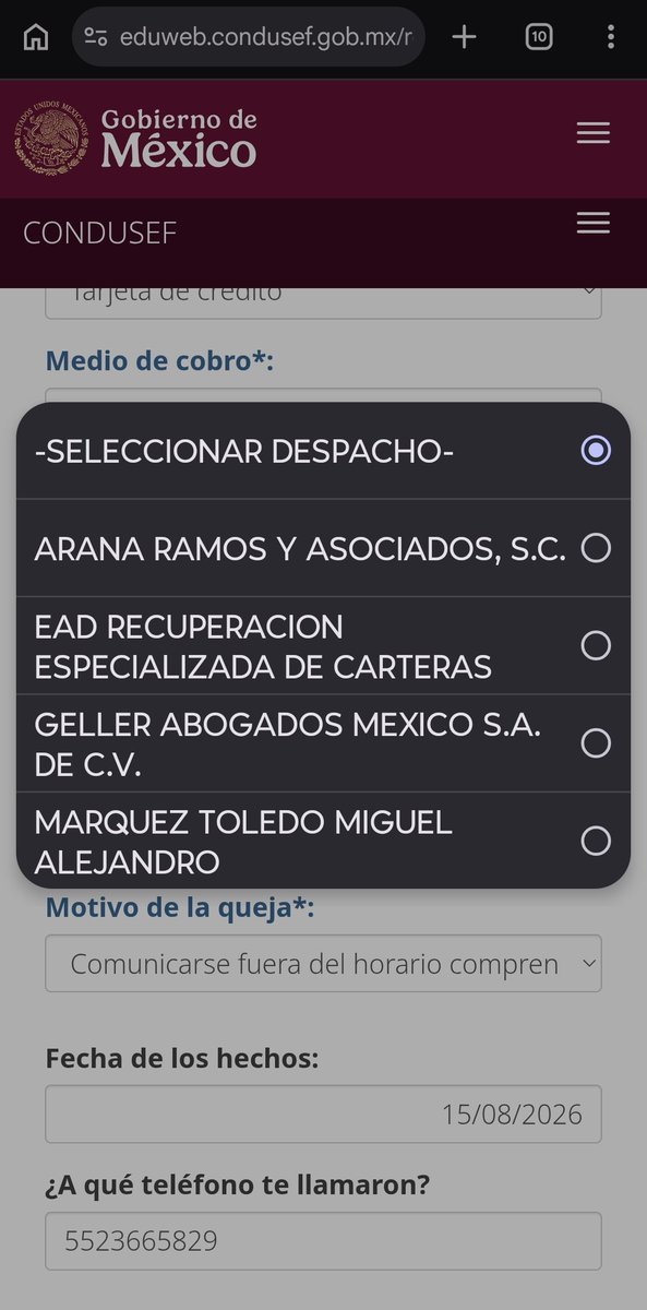 carbefred's tweet photo. @Junipdenuncias @matecugo @uala_mex @CondusefMX Voy a marcar o bien acudir directamente a las oficinas porque como no aparece el despacho tiene que ser directamente contra @uala_mex https://t.co/55SEdgKPOn
