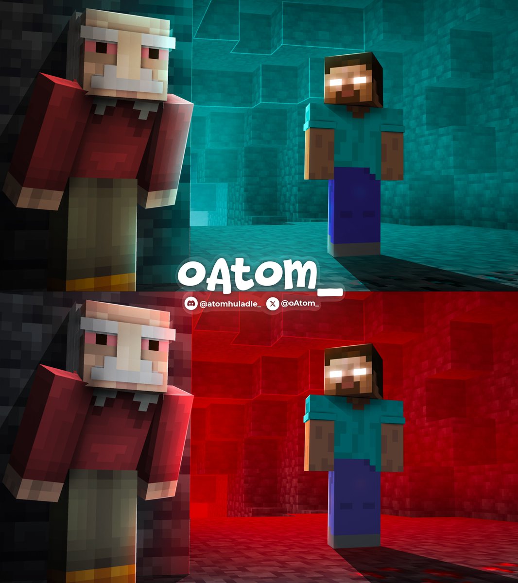 oAtom_fx's tweet photo. Which one caught your attention?
#minecraft #thumbnails https://t.co/0Qym4shJaD