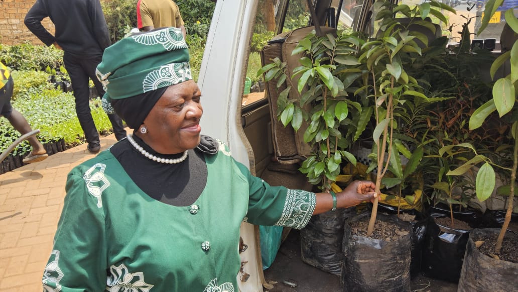 ROOTSUganda's tweet photo. The Archbishop of the @ChurchofUganda_, Rev. Dr. Stephen Kaziimba Mugalu, joined religious leaders, young people, and other stakeholders to mark 25 years of his service in the Inter-Religious Council of Uganda and to commemorate International Youth Day 2026.
#40milliontrees https://t.co/Vl2Hq8Zx3i