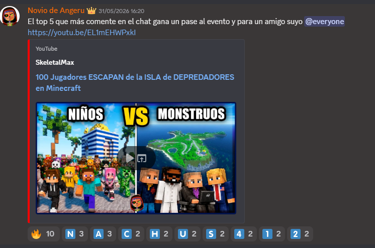 blackesblanco's tweet photo. @SkeletalMax_ habla de profesionalidad cuando en su discord se puede notar que este tipo no va enserio, publica y hace cosas inapropiadas para el publico que maneja tomando en cuenta que la mayoria de su publico son menores de edad (- 15 años) aca hay algunas de las cosas que pasan en su dc https://t.co/VCLXc22SaM