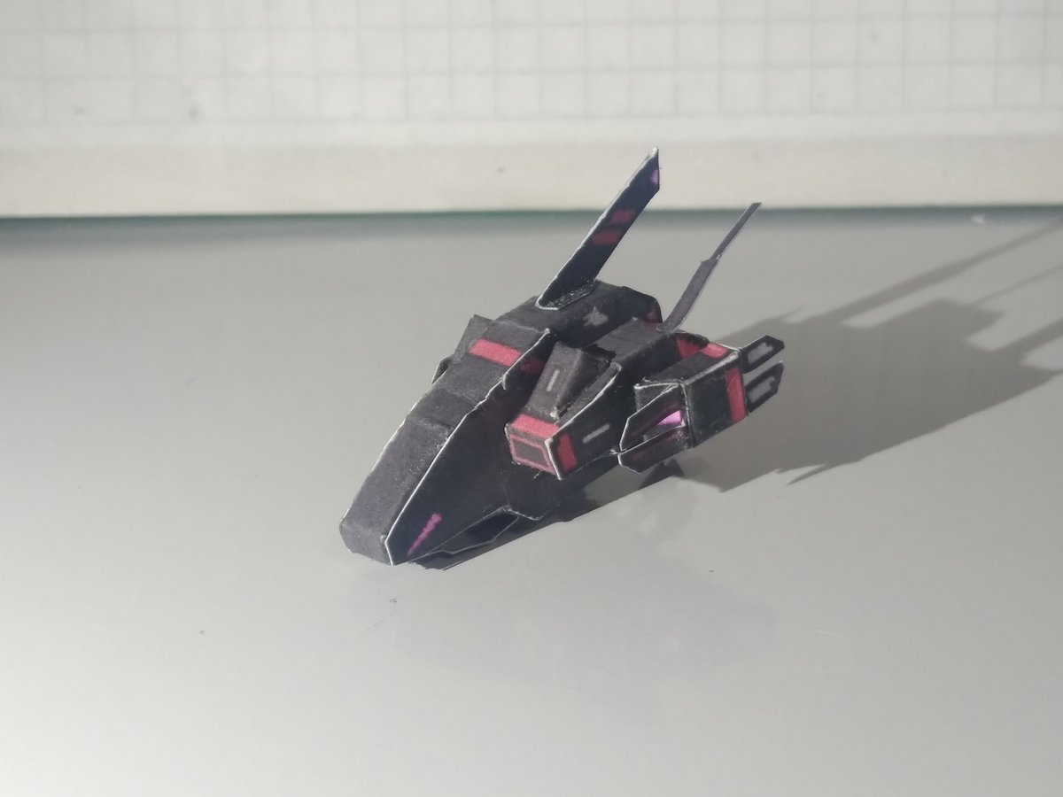 d4rthsp4rt4n's tweet photo. R-Type Final 2 in homemade papercraft, part 18:
- RX-12 "Cross The Rubicon"
- R-13T "Echidna"
- R-13A "Cerberus"
- R-13A2 "Hades"
#RTypeFinal2 #homemade #papercraft #papertoy #opaline https://t.co/7joCkABTWD