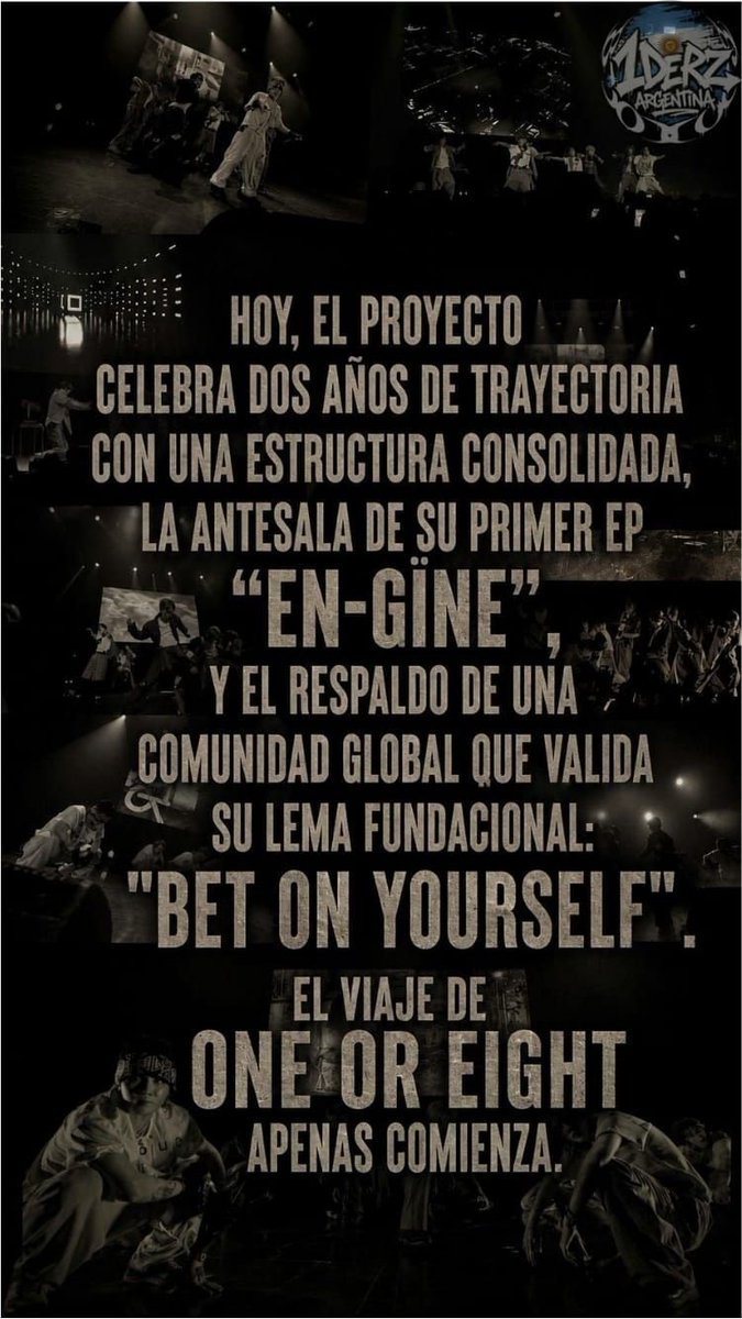 1DERZArgentina's tweet photo. CON MOTIVO DEL 2DO ANIVERSARIO DE ONE OR EIGHT

Hoy celebramos 2 años de camino, esfuerzo y evolución. 
Les compartimos un breve recorrido por su trayectoria hasta el día de hoy 

#ONEOREIGHT #1DERZ
#1OR82ndAnniversary  #1DERZArgentina @oneoreight__ https://t.co/xBdoPFes5P