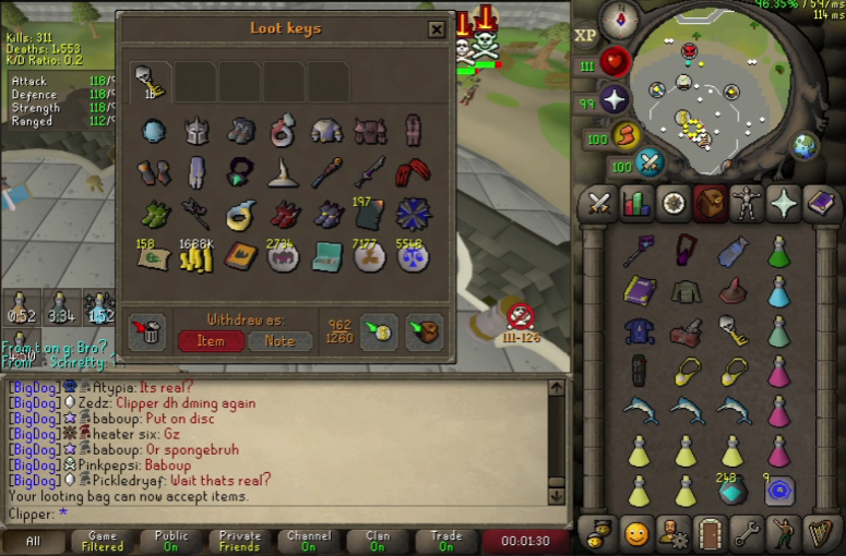 eliopdagod's tweet photo. #SIKE 💸MONEY TEAM💸

AFTER SIKE AGENT "MELADD" WAS SCOUTED ON HIS IRONMAN RISKING TREADS IN HIGHRISK, HE GOT RUSHED BY A CLAN AT ARAXXOR...

WITHIN 5 MINUTES, 5 SIKE SHOOTERS MASSED, AND SECURED THE BIGGEST PK IN OUR CLANS HISTORY.

OVER 1.6B ANTILURED FROM HIGH RISK CAMPERS. https://t.co/DS0NRLC5yk