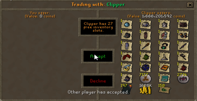 eliopdagod's tweet photo. #SIKE 💸MONEY TEAM💸

AFTER SIKE AGENT "MELADD" WAS SCOUTED ON HIS IRONMAN RISKING TREADS IN HIGHRISK, HE GOT RUSHED BY A CLAN AT ARAXXOR...

WITHIN 5 MINUTES, 5 SIKE SHOOTERS MASSED, AND SECURED THE BIGGEST PK IN OUR CLANS HISTORY.

OVER 1.6B ANTILURED FROM HIGH RISK CAMPERS. https://t.co/DS0NRLC5yk