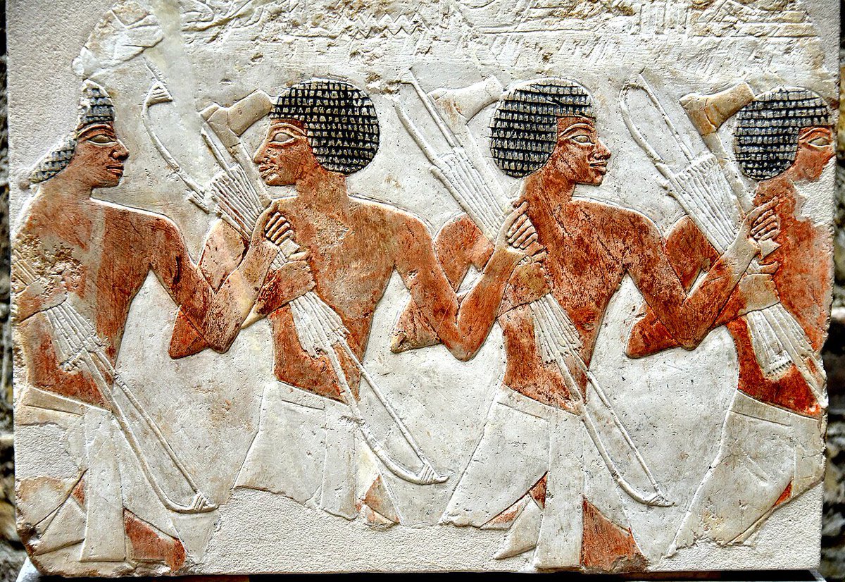spiralintodead's tweet photo. These were called the Pitati, mercenaries from the Red Sea coast and the Nile. They were garrisoned in forts dotted across the eastern Mediterranean to fight local Semites and even occasionally the Hittites. https://t.co/RT8NcBCsGI
