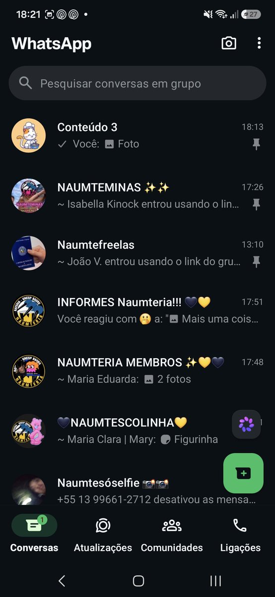 cacau_com_C's tweet photo. Entrar na faculdade automaticamente fez eu entrar em mais uns 20 grupos  agora entrar na naumteria, me fez entrar em mais 8 GRUPOSSS, tipo por enquanto (agora te entendo novak) https://t.co/ezEqg383p7