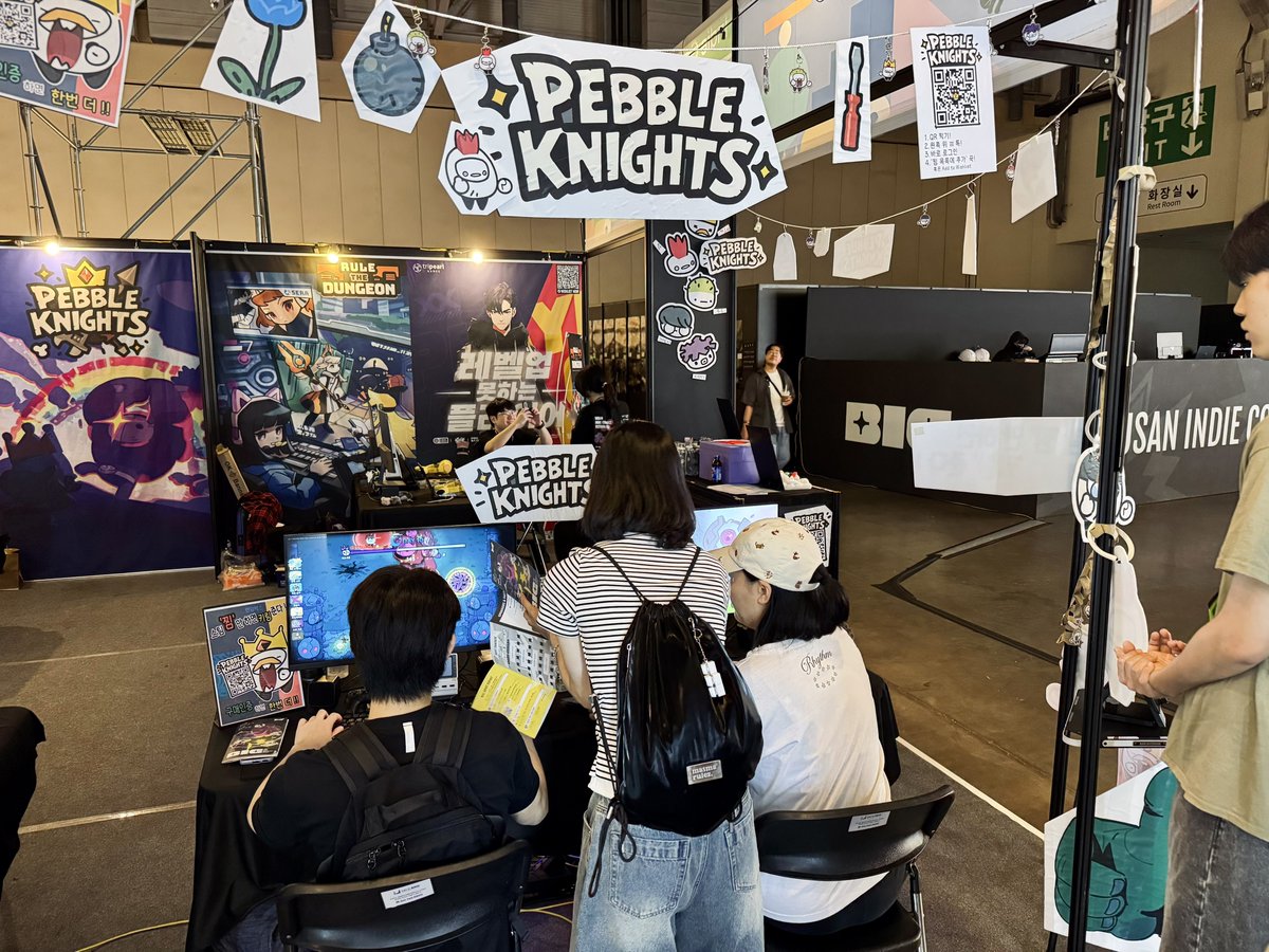 sodrock's tweet photo. 3일차 시작! #BIC2026 #PebbleKnights https://t.co/5NzyCMSUor