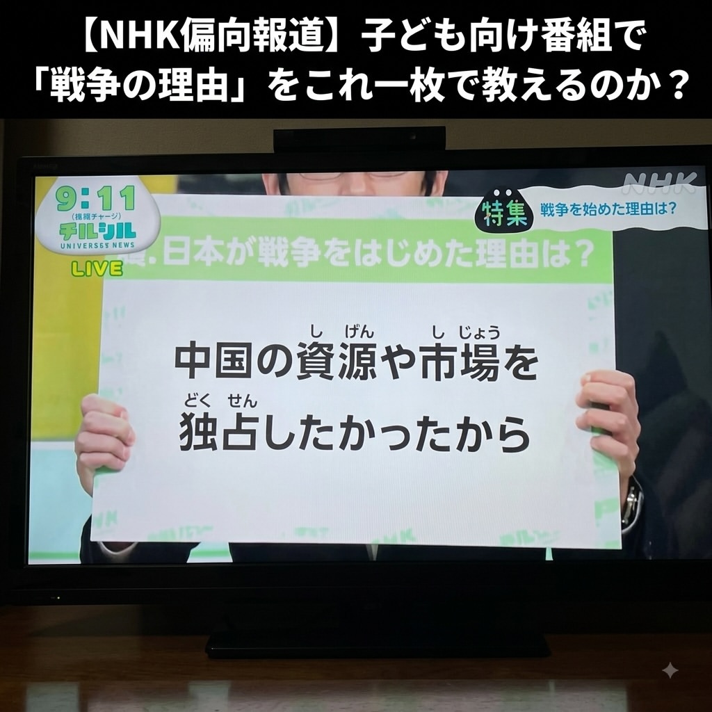 Xg3sT57W994pQc's tweet photo. NHKは、反日番組で偏向報道を続けています。

こんなものを公共放送と呼んで
受信料を取るのは、おかしいと思います。
廃局にしてほしい。

みなさんはNHK、どう思いますか？？ https://t.co/W7x5r0D1H7