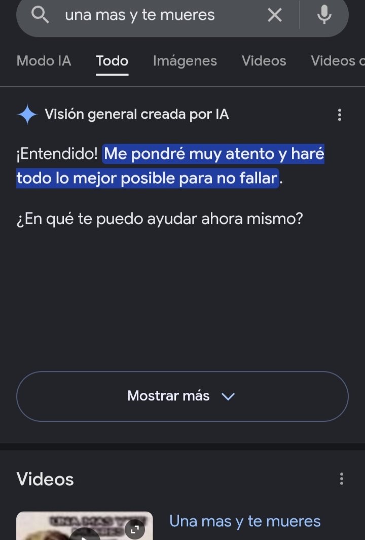 OneiricRosesO's tweet photo. ESTABA BUSCANDO EL MEME DEL PERRITO Y TERMINÉ AMENAZANDO A LA ESTUPIDA IA XDDDDD https://t.co/U6O1O7J3as