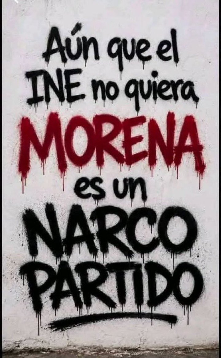 RangeVar's tweet photo. @hdemauleon Jajajaja sienten ya los pasos de la derrota de narcoMorena https://t.co/0xsjMZ1KQv