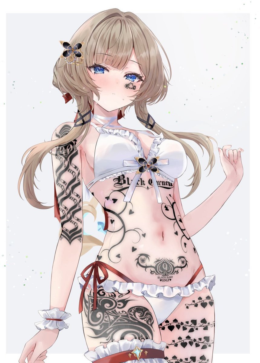 BunnyFurina's tweet photo. Sandrone 

#BNWO #BlackedWaifus #QoSEdit https://t.co/eb0CcaXN0c