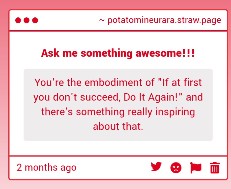 shiningloseruma's tweet photo. Woah!! Really?! Well... I'm super happy to hear that!!!

🌸 I apologize to anon for waiting two months 😭 I'll be looking at my straw page atleast every week https://t.co/1F5sv3D0Nw