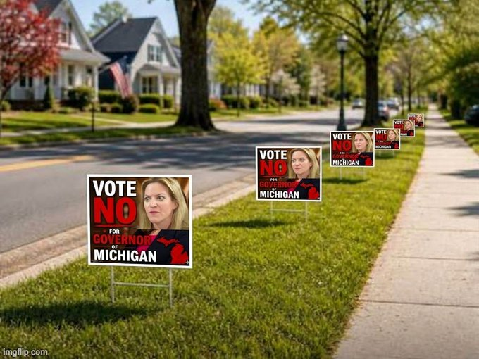 FarmBoyJeff1's tweet photo. If I had the money, I'd print 10 million of these and distribute them "liberally".

Its definitely getting some comments from Ann Arbor 🤣

If you can, please share this post.  Lets get the word out electronically and see how many more of them we can trigger.

I love winning!!! https://t.co/IwOIIkcU8D
