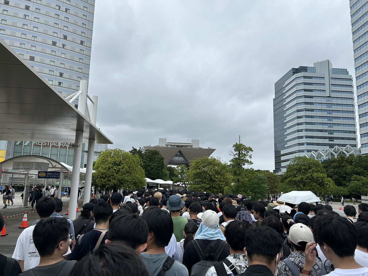 RE_4112's tweet photo. 2日目入場開始 https://t.co/Xath0X7r3w