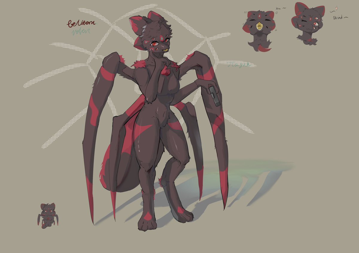 veteryaum's tweet photo. #casualtiesunknown #furry #gunsaw 

This is my artwork, and it's my first time posting on this site!
VELVET I LOVE HER VERY MUCH! https://t.co/m9LjAwxagQ