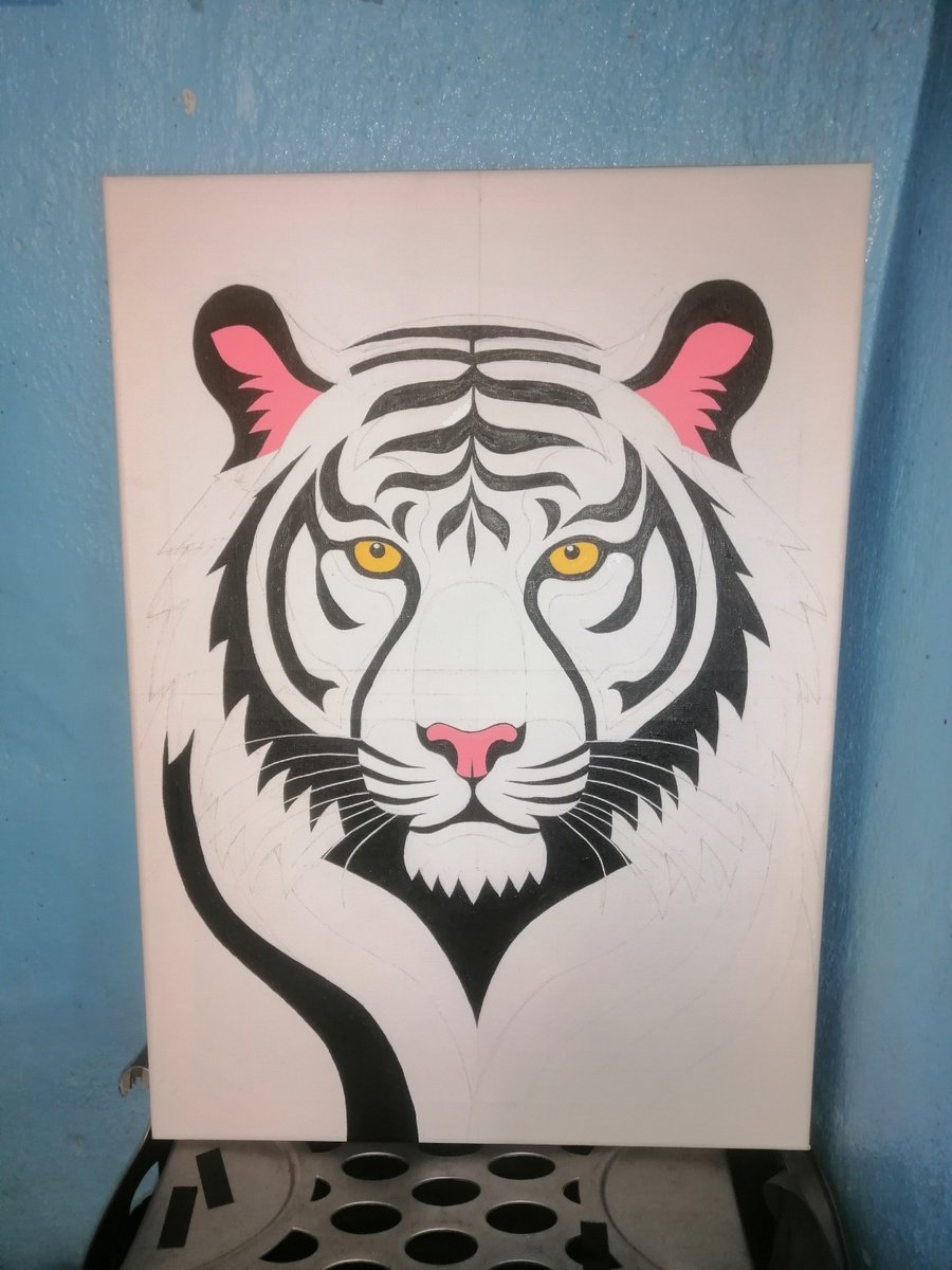 augustartspace's tweet photo. Majesty Within 🐅👑

Strength. Presence. Majesty.
A new piece from the vault — and this one speaks for itself.
#NamibianArtist
#popart
#LocalIsLekker
#ContemporaryArt
#CanvasArt
#AcrylicPainting
#Tiger
#Art https://t.co/fnCo2mGHyc