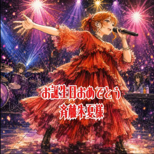 shukapuro's tweet photo. #斉藤朱夏生誕祭2026 
#斉藤朱夏

お誕生日、おめでとうございます
朱夏さんが良いお誕生日を迎えられます様に https://t.co/9MGwcKpxVB