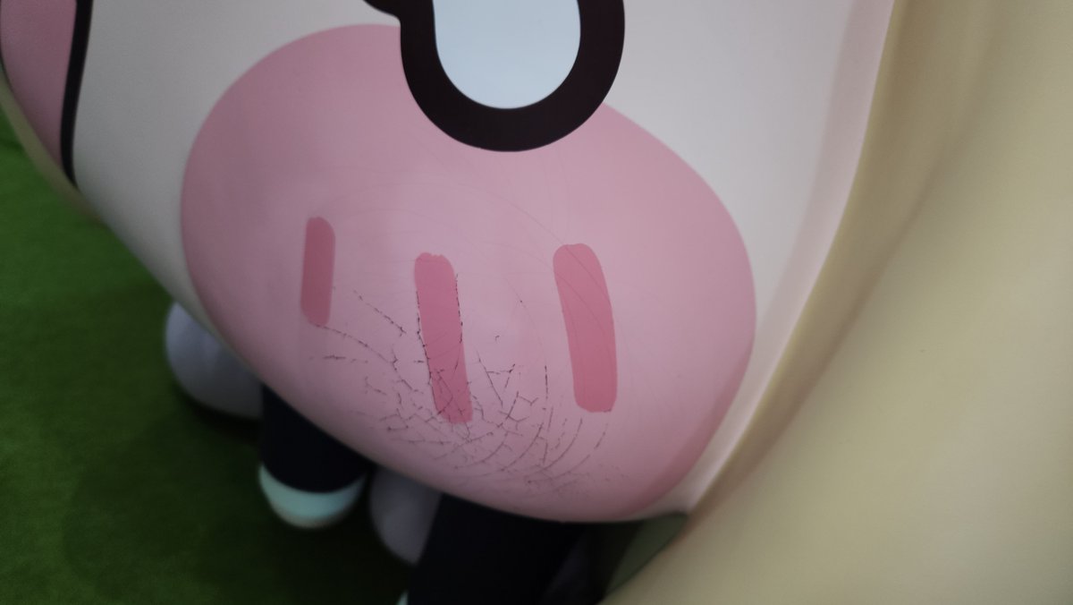 usadaex's tweet photo. ｽﾋﾟｷの頬がその歴史を物語っている

#トリッカル  #C108 #ｽﾋﾟｷ https://t.co/gTZ3GBPOnU