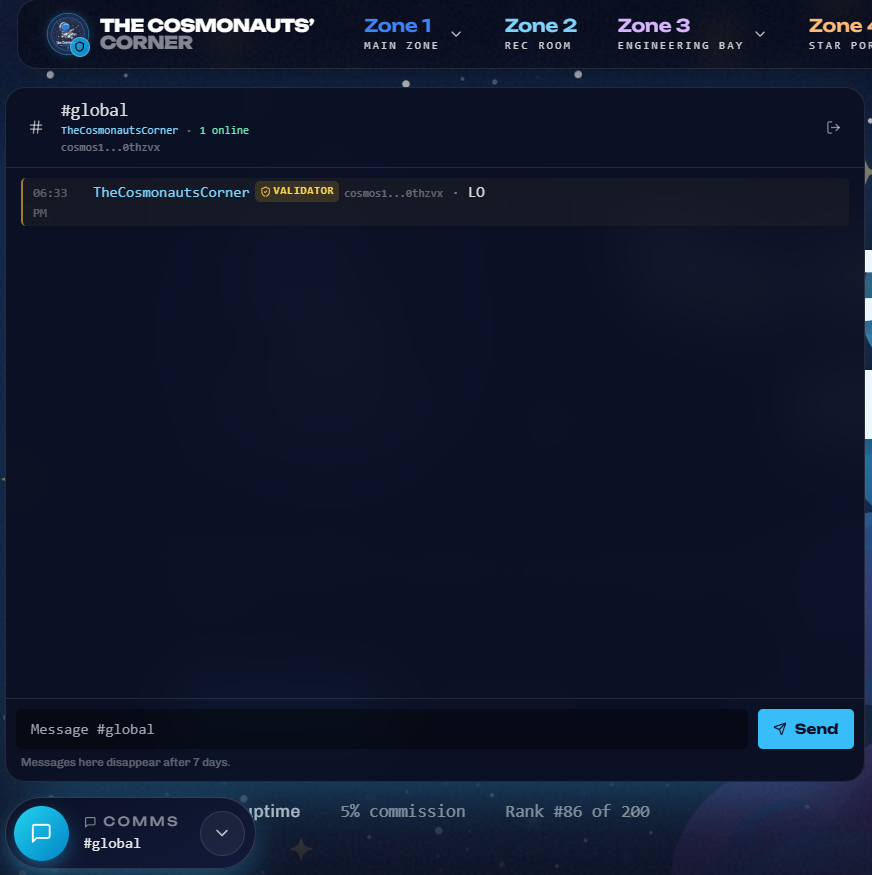 TCC_ATOM's tweet photo. New messaging / chat feature incoming. https://t.co/lL6GvCZM0F