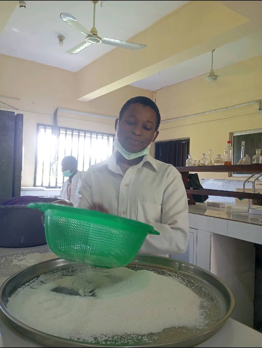 TEmenyi24957's tweet photo. It's Day 6:
If there’s one thing I love, it’s keeping memories.  
And my lab coat has been part of so many of them.  
Wearing it gives me a sense of belonging, consciousness, and safety.  
That’s why as chemists, we’re always reminded to wear it in the lab.  
#chemist https://t.co/cjDPd5Svgh
