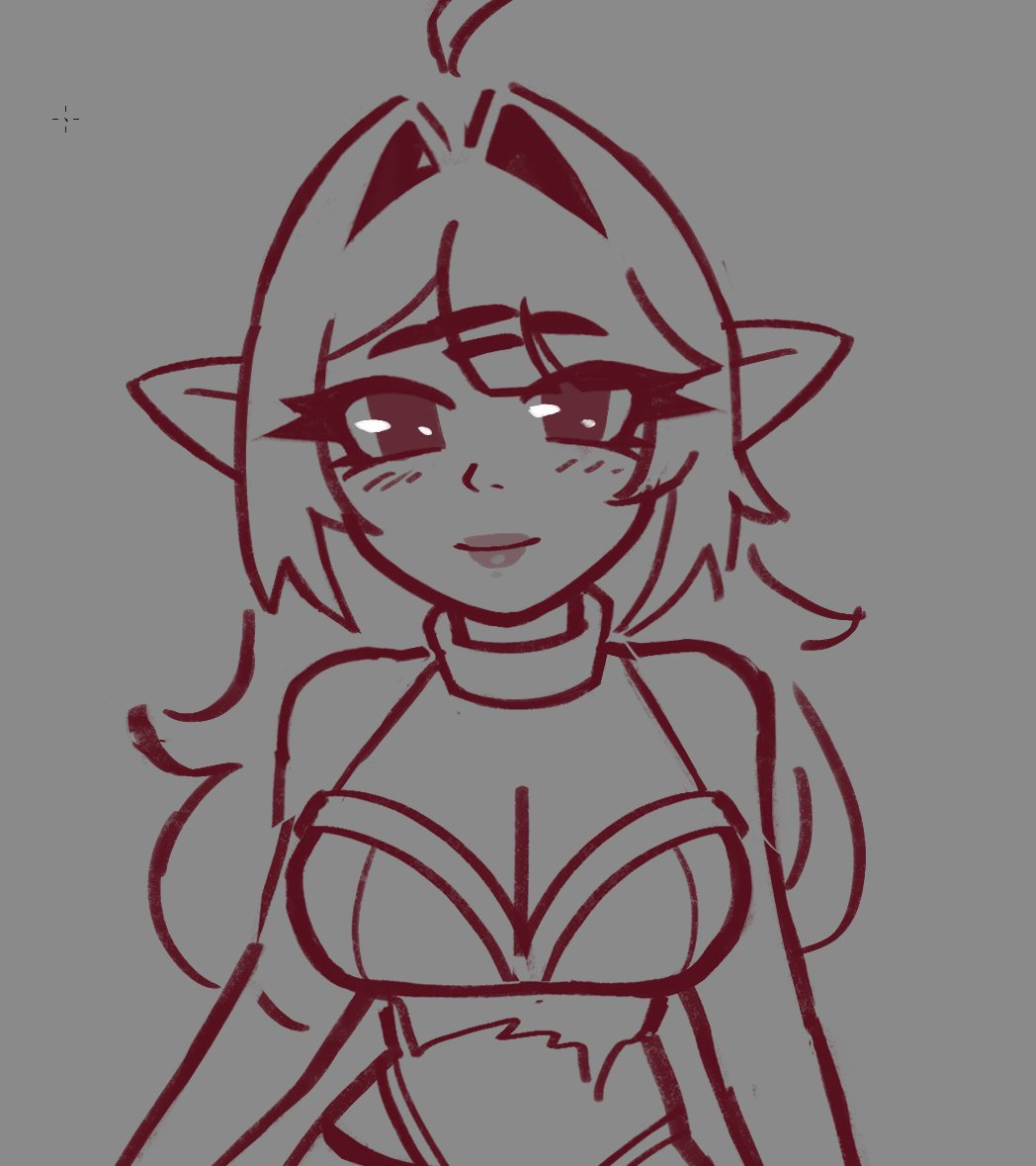 Munkeito's tweet photo. WIP before I take a nap  ᶻ 𝗓 𐰁 https://t.co/UYz955Uup5