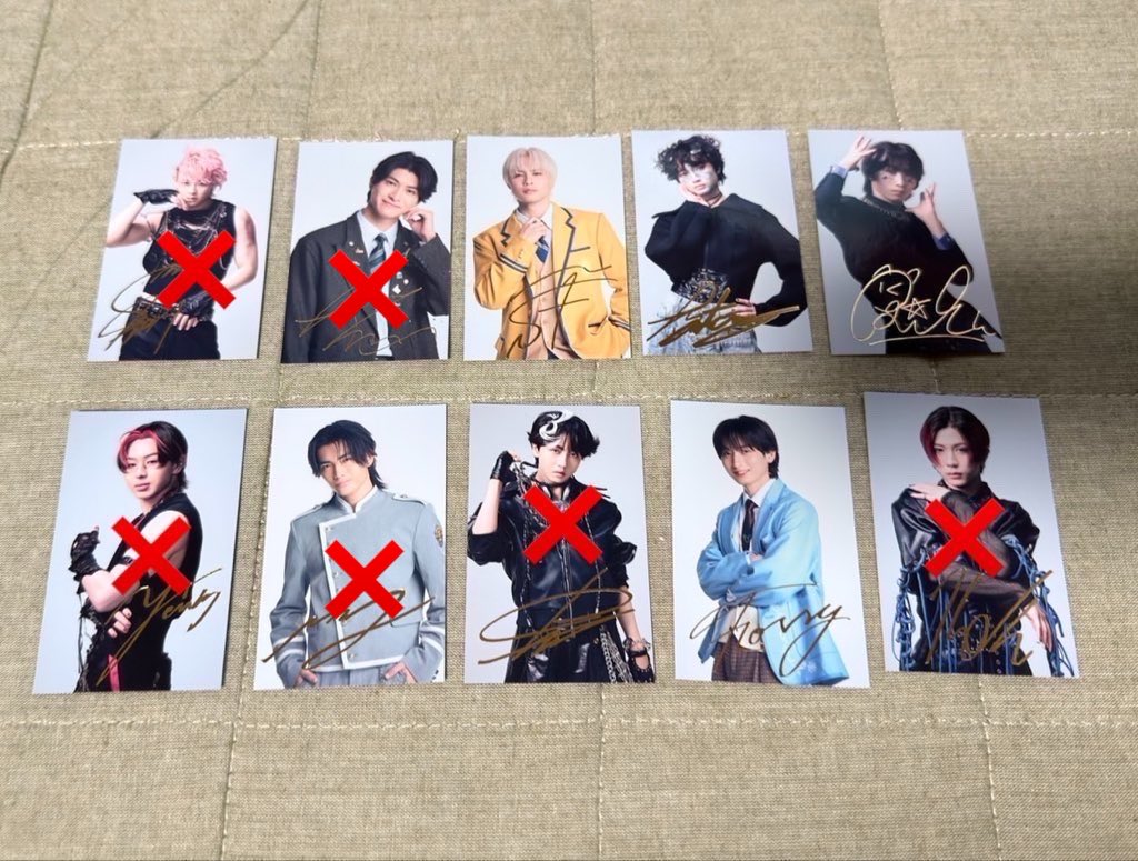 728Ae_genic's tweet photo. EBiDAN Yes!東京 HMV 特典 箔押し トレカ 交換

【譲】SHOW 山本龍人 森田璃空 筒井俊旭

【求】竹野 制服>>>タクヤ制服,ユーキヒーロー,ハル制服

タワレコ特典との異種交換可（マサヒロ優先）
お手渡し優先
🎀エビライ(全日程)

お気軽にお声掛けください。 https://t.co/nTB1b8iqQT