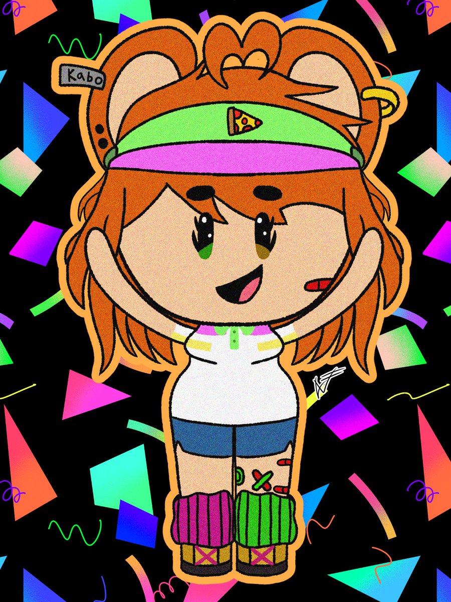 retroversesVT's tweet photo. Made some art of my lovely friend @KabochaKai   #vtuber #vtuberEN #KaboArt #art https://t.co/QXnrOLwTMt