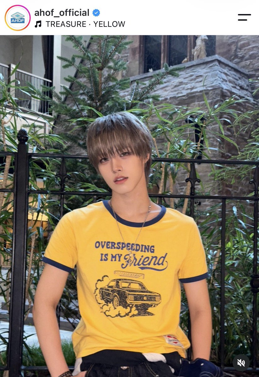 teupopbase's tweet photo. AHOF’s Juwon mentioned #TREASURE on Weverse DM and later posted on Instagram using ‘YELLOW’ as the sound💛

He complimented #TREASURE’s KCON LA performance and shared that he learned a lot from it!!! https://t.co/VhggSpsfMU