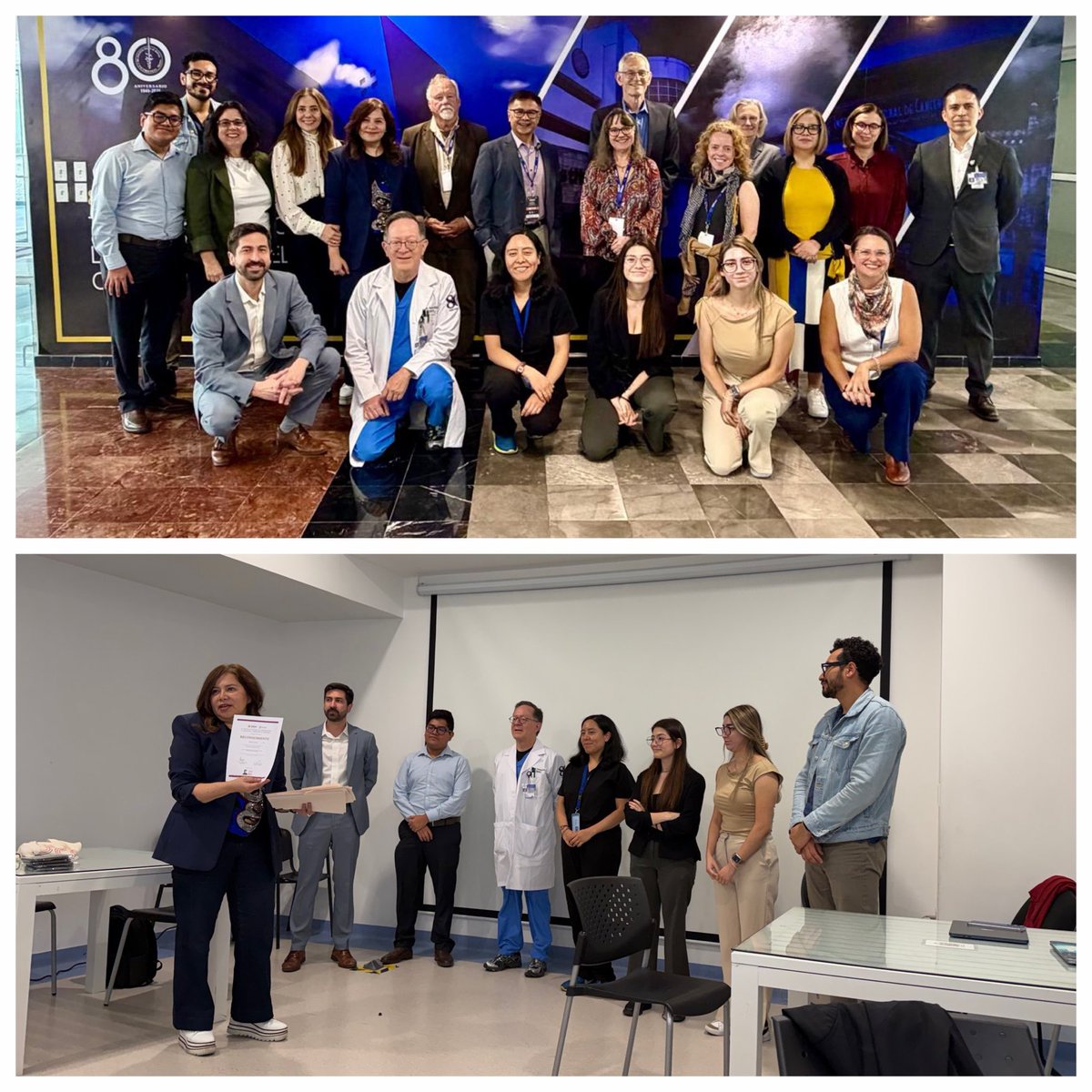 jrgralow's tweet photo. Final day of @SWOG Latin America Initiative @incanMX @SMEOMX symposium in Precision Oncology Research, Methods, and Data symposium in Mexico City. Congrats to the students and early career researchers selected to present their clinical trials proposals for in depth review and discussion! @Betzabe100 @anelcabrera