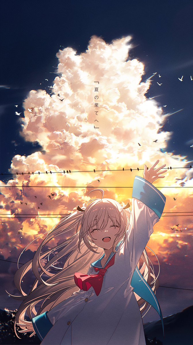 Rabbit_candy_i's tweet photo. 夏天的终点
Made with NovelAIDiffusion V5
#ATRI https://t.co/afVrFpi17v