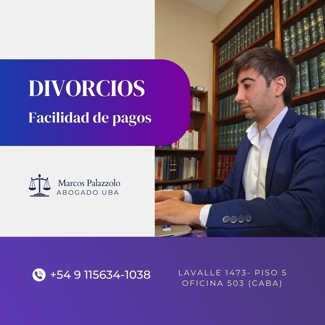 marcalpalazzolo's tweet photo. DIVORCIOS:
FACILIDAD DE PAGOS
CONTACTO:
📞 1156341038
💼 Lavalle 1473, piso 5, oficina 503
📩 marcospalazzoloyasociados@gmail.com
#divorcios #abogado #estudiojuridico #asesoramientolegal #argentina https://t.co/1OITN1tdym