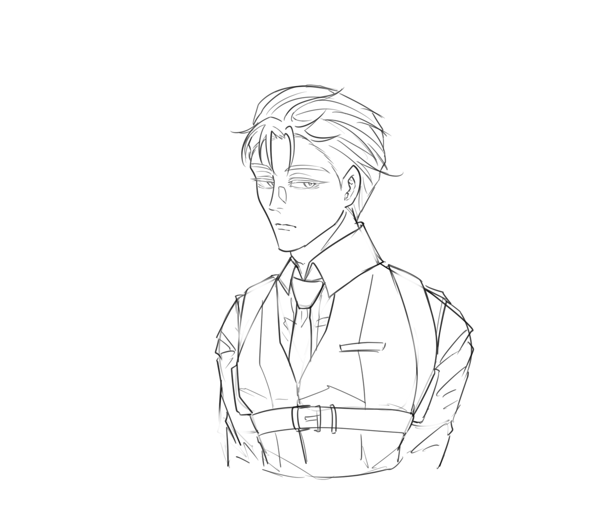 wububman's tweet photo. i swear  i know how to draw 😭😭😭😭😭😭😭😭😭here's a serious picture of lee jaheon https://t.co/Iswx2PXkZJ