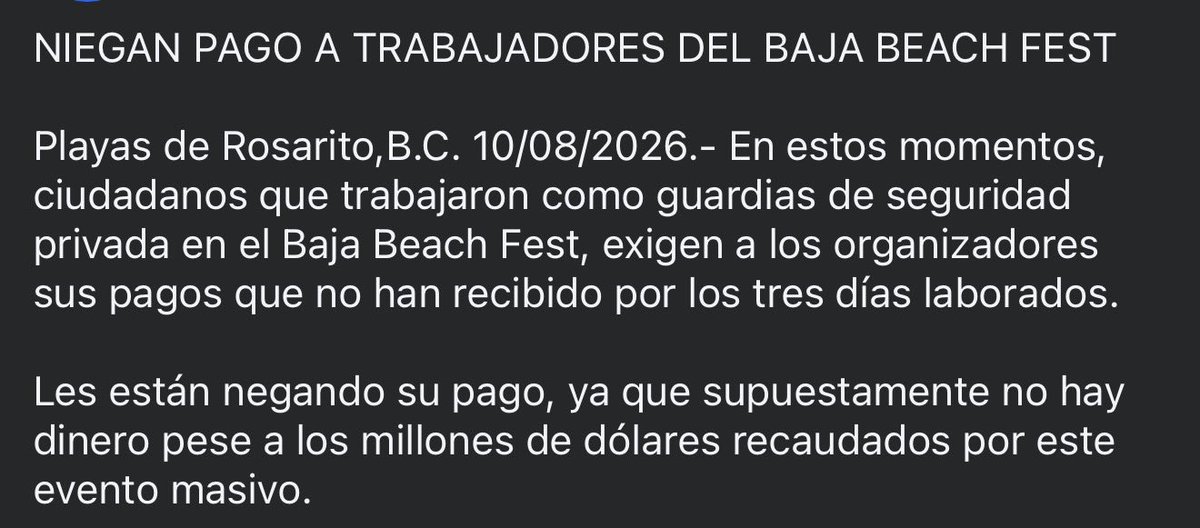 BarbasFES's tweet photo. Se nota que no recaudo nada el Baja 😂 con razón llevaron a apagados a que grabaran 😂😂😂 no les alcanzó para los 1 de México https://t.co/XNXWDslO3A