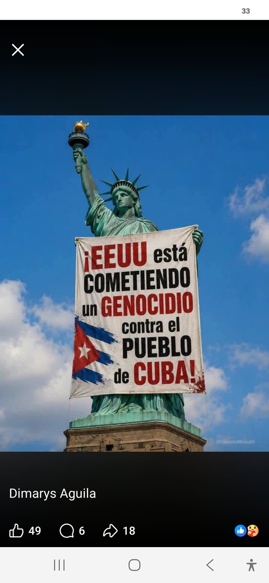 BrumaCuba's tweet photo. No dejes de postar esto👈
🇨🇺💪❤️

#CubaEstaFirme
#100AñosConFidel
@MidialaMar50059
@Antony_191023
@Gissy_Zurda
@Lamaga3080
@Pepbueno3
@MichelCarlosSa2
@cuba_maril56850
@GarciaPere88603
@Luna_Nsulo https://t.co/CGRqhlfswP