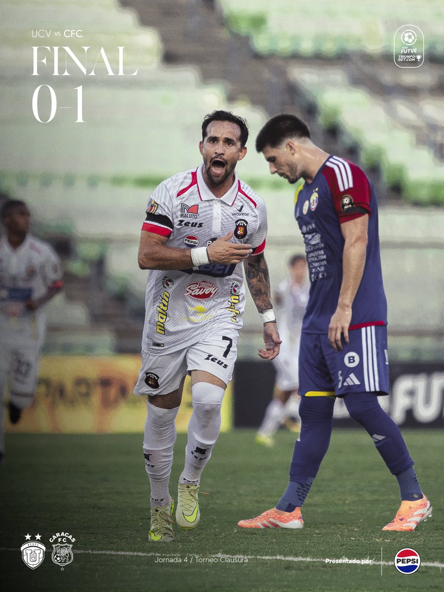 Caracas_FC's tweet photo. #LigaFUTVETriunfoBet | TC | J4 | @UCVFCOFICIAL 0-1 @Caracas_FC | 90’+10 | ¡FINAAAAAAAAAAAL! VICTORIA Y LOS TRES PUNTOS SON PARA EL CARACAS FÚTBOL CLUB! 🙌🏻🔴 ¡VAMOS ROJO! 

📺 https://t.co/HxMT8N3Ajo
📻 https://t.co/N0Gzu8sXRw https://t.co/TCUZmemOhi