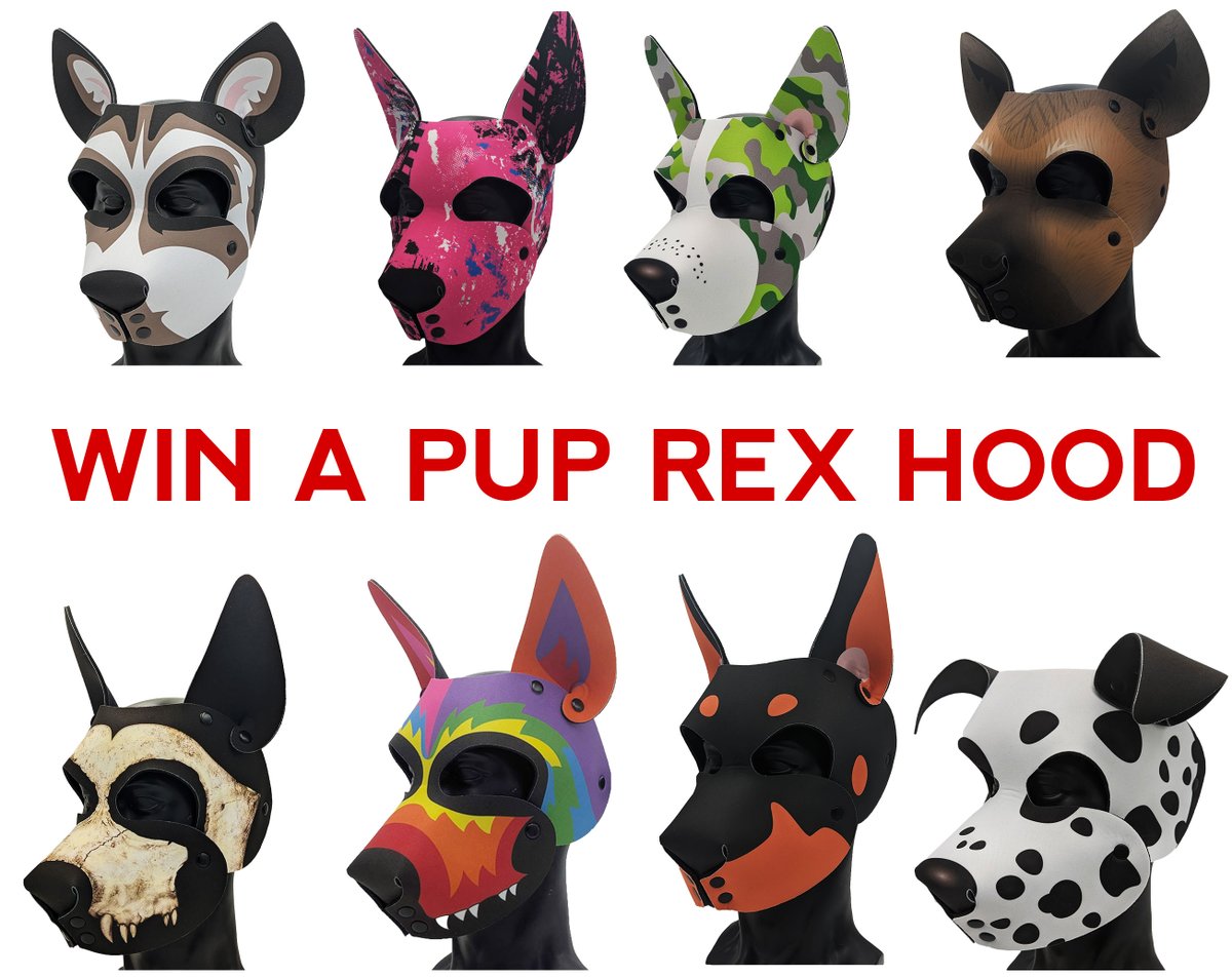 PupRexGear's tweet photo. ✨HOOD RAFFLE!!!✨

Win one of my lovingly designed hoods! 
View them all here https://t.co/TfM7X1b8UJ

How to participate? 
⋆ Follow 
⋆ Like and retweet 
⋆ Comment the one you'd like, or just bark.

Winner picked at random. Ends September 30th 2026 https://t.co/A0J6m1hEee