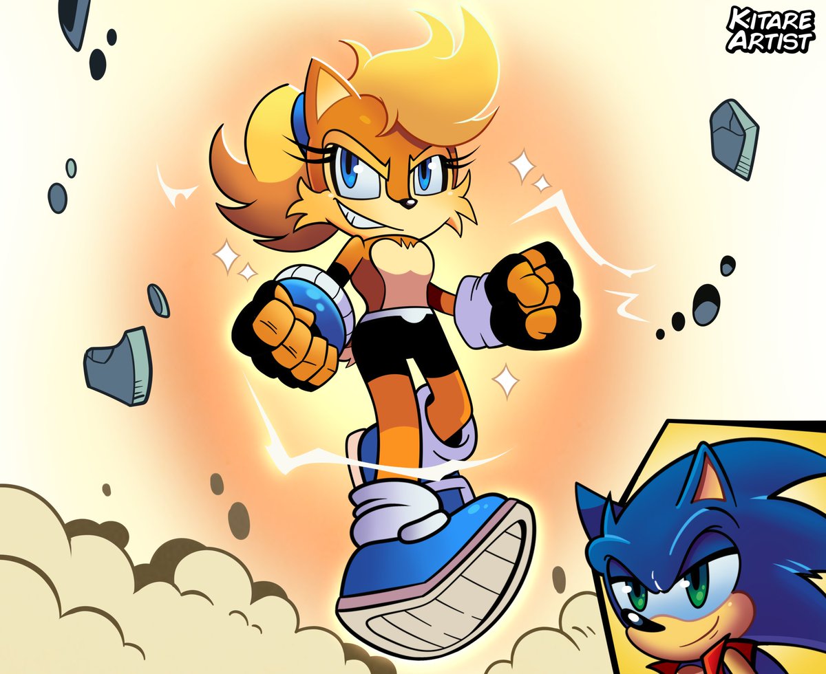 KitareArtist's tweet photo. 💫 A Spectacular Transformation... Super Sally! 💫
Sonally Week Day 6: “Transform”
#SonallyWeek2026 #FreedomSwap #RoleSwap #SonicTheHedgehog #SallyAcorn https://t.co/xlCBJT47Rs