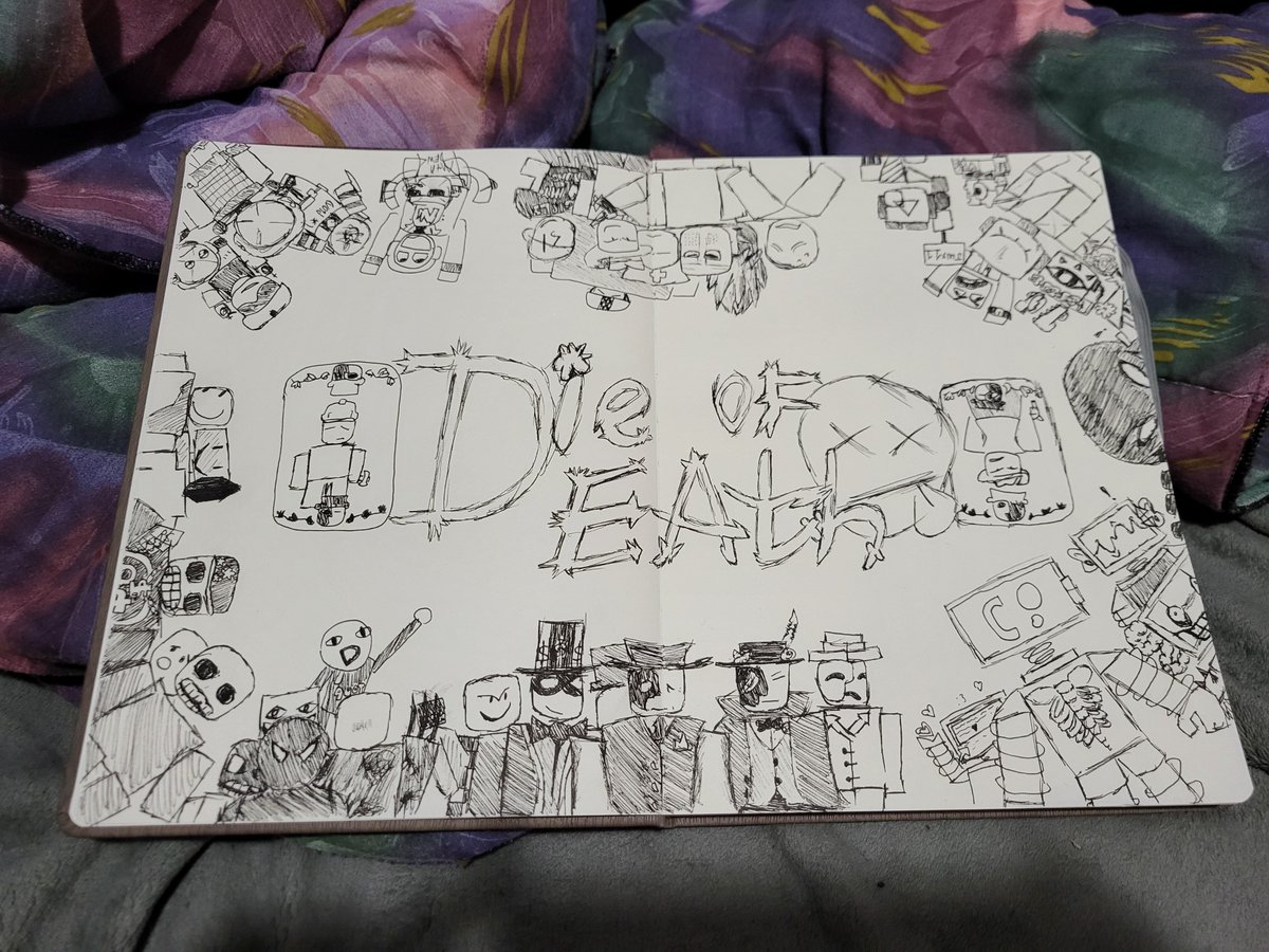 Osha1637's tweet photo. Die of Death art i made for buildup to the Fashionable Late update https://t.co/GNLjryzjoA