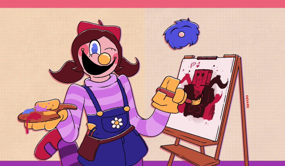 lanmition's tweet photo. You can't rush art! 

Daisy Doodle by @Ghost_Candy44 
Dave.EXE by @The_Toonimator 

#fanarts #daveexe #davemicrowavesgames https://t.co/XCJ3aHtIhx