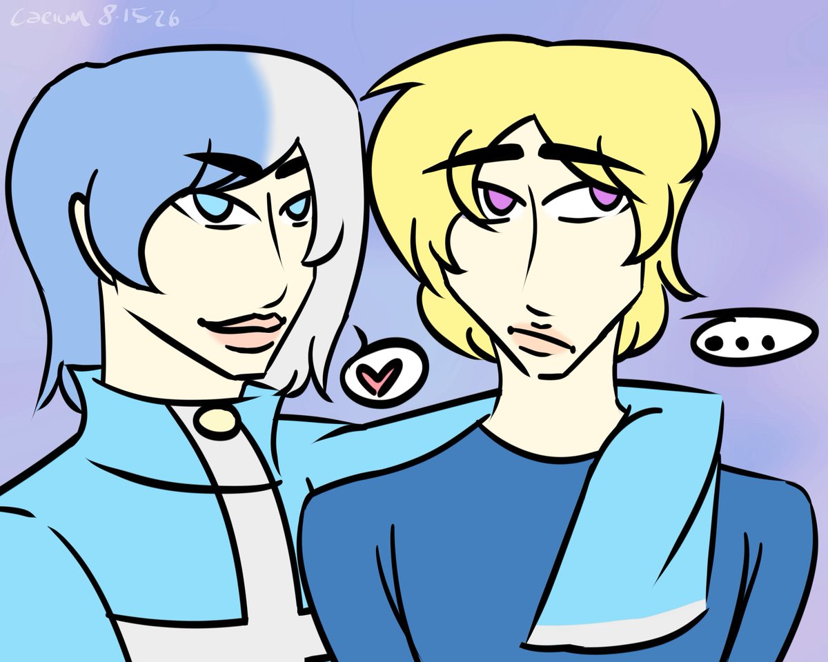fivefoldenvy's tweet photo. i drew my oc with my friend’s oc. yaaaay
#octwt #arttwt #fivefoldart https://t.co/XICgQCZ5CP