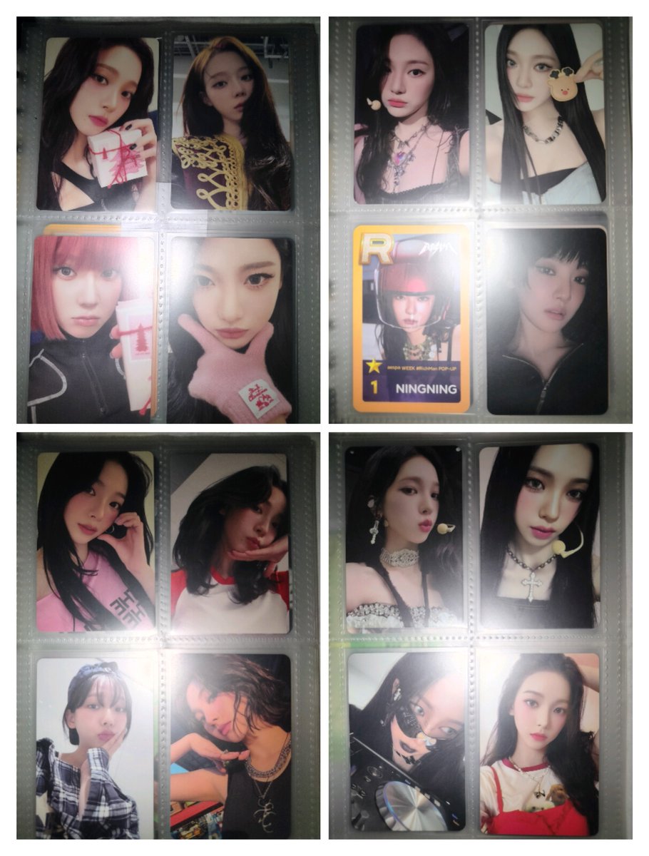 nekkoya_s's tweet photo. wts lfb sell
aab aespa ✨

- DM aja untuk tanya² harga, mau pensi koleksi pc 🥹 
- Jatim, INA 🇮🇩

T. aespa photocard Karina Giselle Winter Ningning https://t.co/VWQEMHPhlB