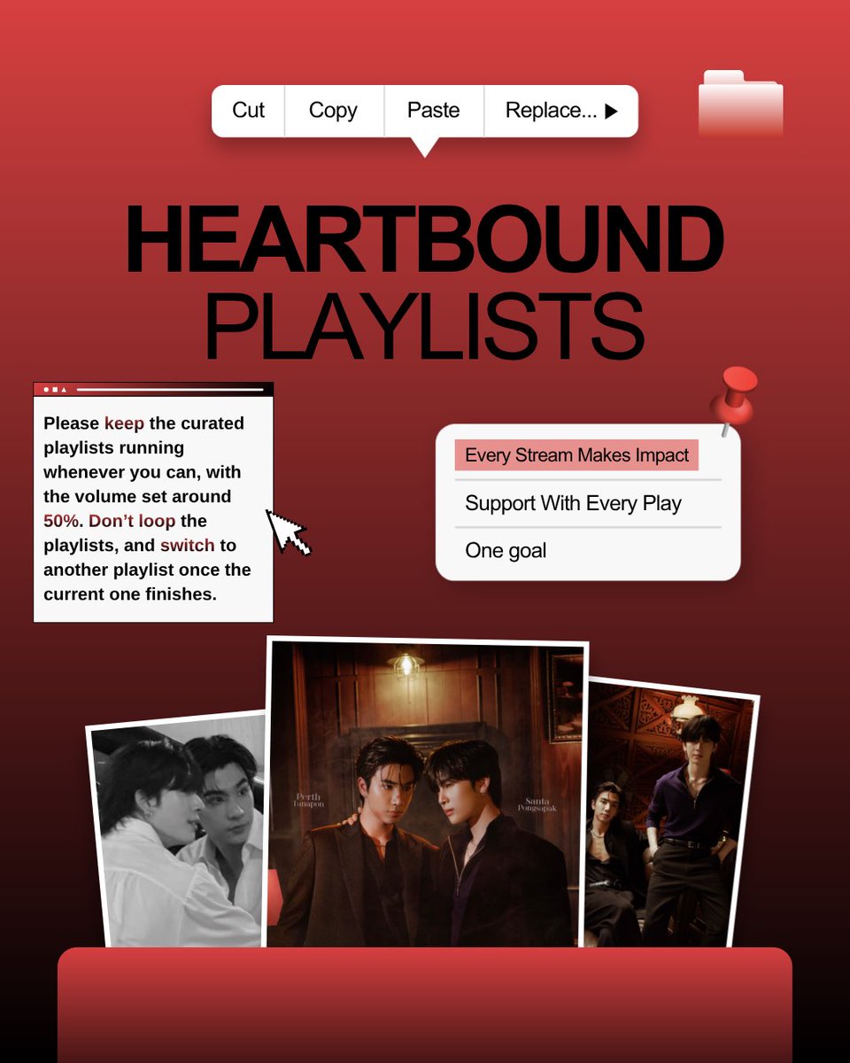 Streaming4PS's tweet photo. 📫 YouTube playlists for : #HeartboundSeries
#PerthSanta #เพิร์ธแซนต้า
🎧Playlist 1 : https://t.co/uR3JSYwqAZ
🎧Playlist 2 : https://t.co/g1KzvHgGeq
🎧Playlist 3 : https://t.co/Z2bjqNIkX3
🎧Playlist 4 : https://t.co/OtzV9m8Ht8
🎧Playlist 5 : https://t.co/L0mqk70f0m https://t.co/MfUr4ur8OS