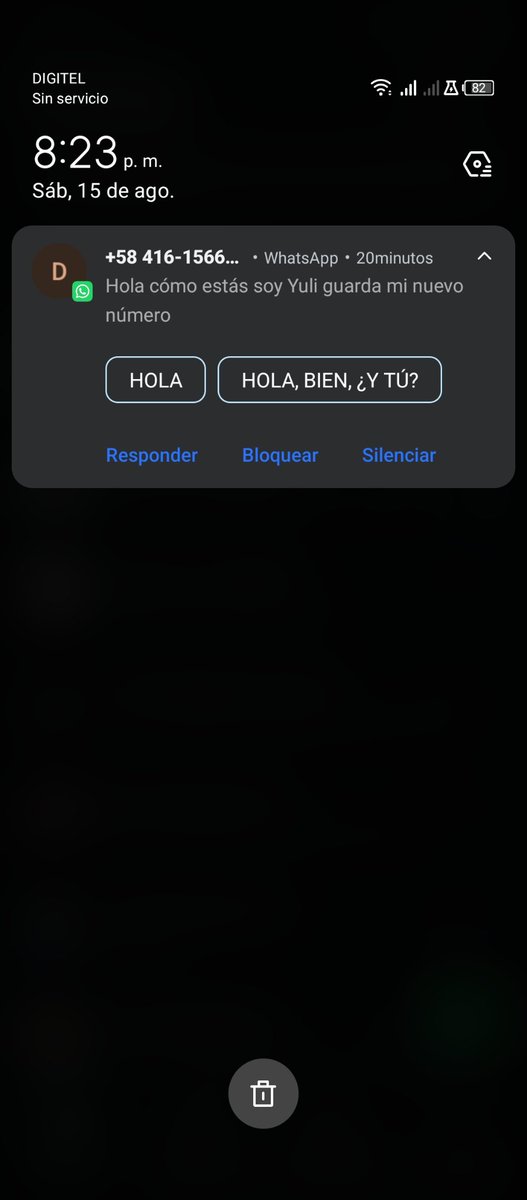 petipois29's tweet photo. Alguien sabe si este número está asociado a Estafas
#15Ago
Indonesia
Tendencia en Venezuela
#TruthBeyondDebate
Foro Penal
La Candelaria #16Ago https://t.co/h64pbMaXRs