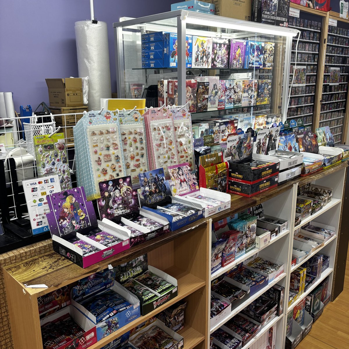コレクターズショップニカ 10時開店🏬 お盆休み最終日🎌 たくさん遊ん