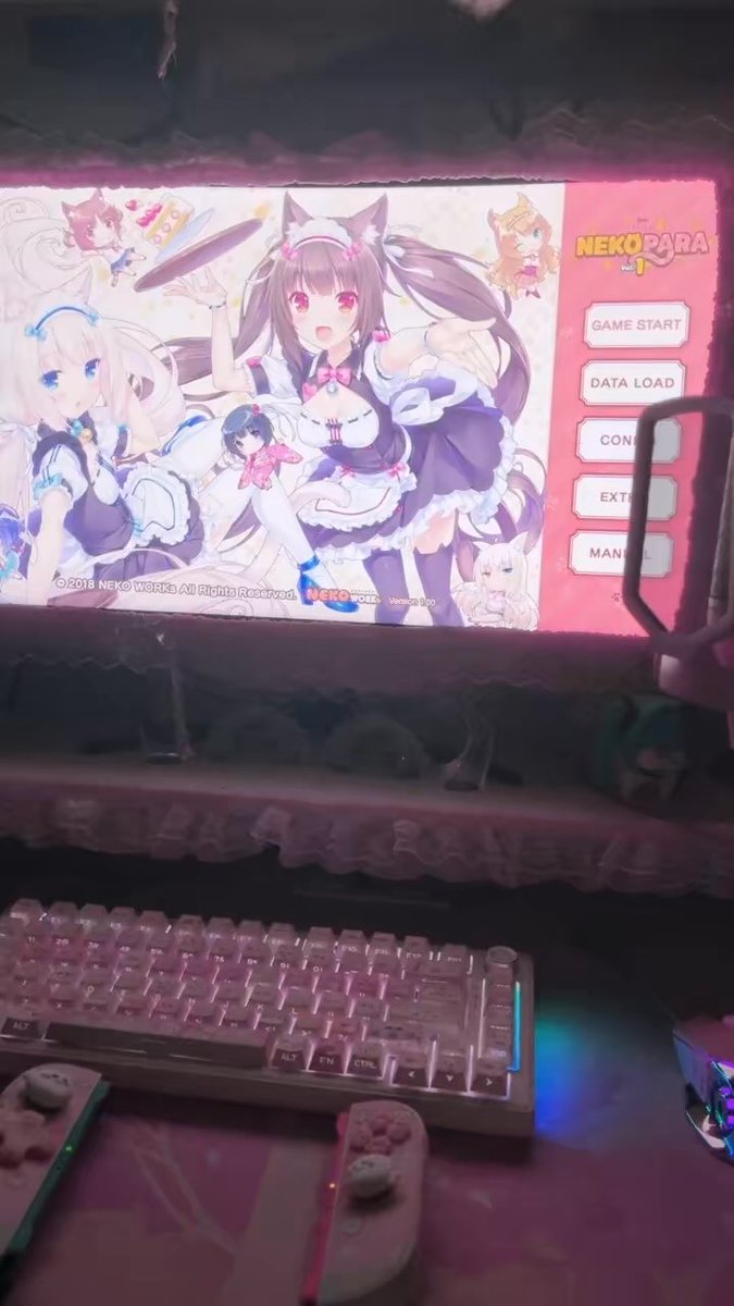 sprinklfie's tweet photo. bought nekopara a long time ago Gna play it for the first time…. Are any of the other ones worth buying https://t.co/wkS1Pg620A