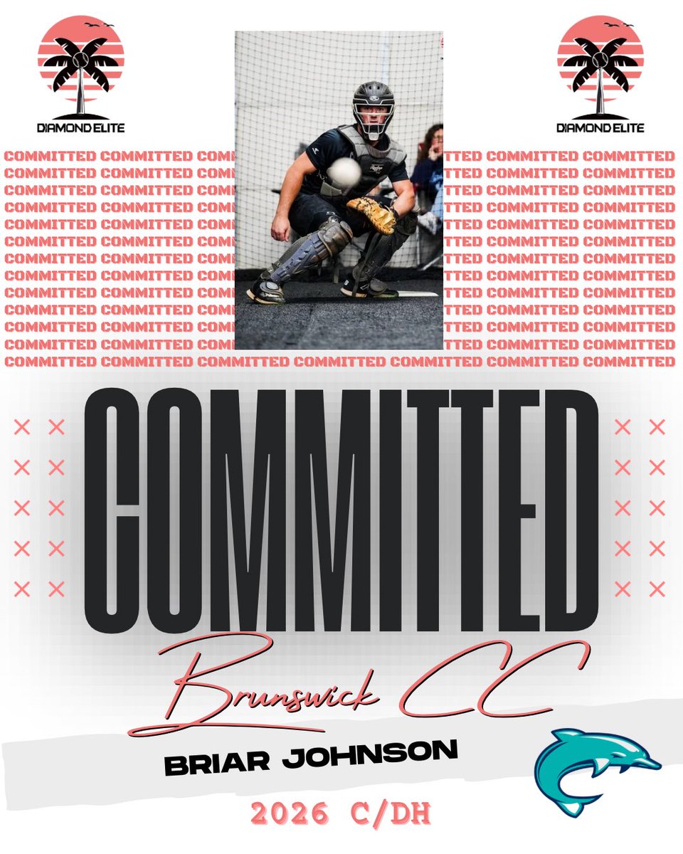 DiamondElit3's tweet photo. Congratulations to our guy @BriarJohnson10 C/DH from South Columbus HS on his commitment to @bcc_dolphins!

#TrainWithLions #WolvesEatSheep #DE https://t.co/e8BOw4YTAU
