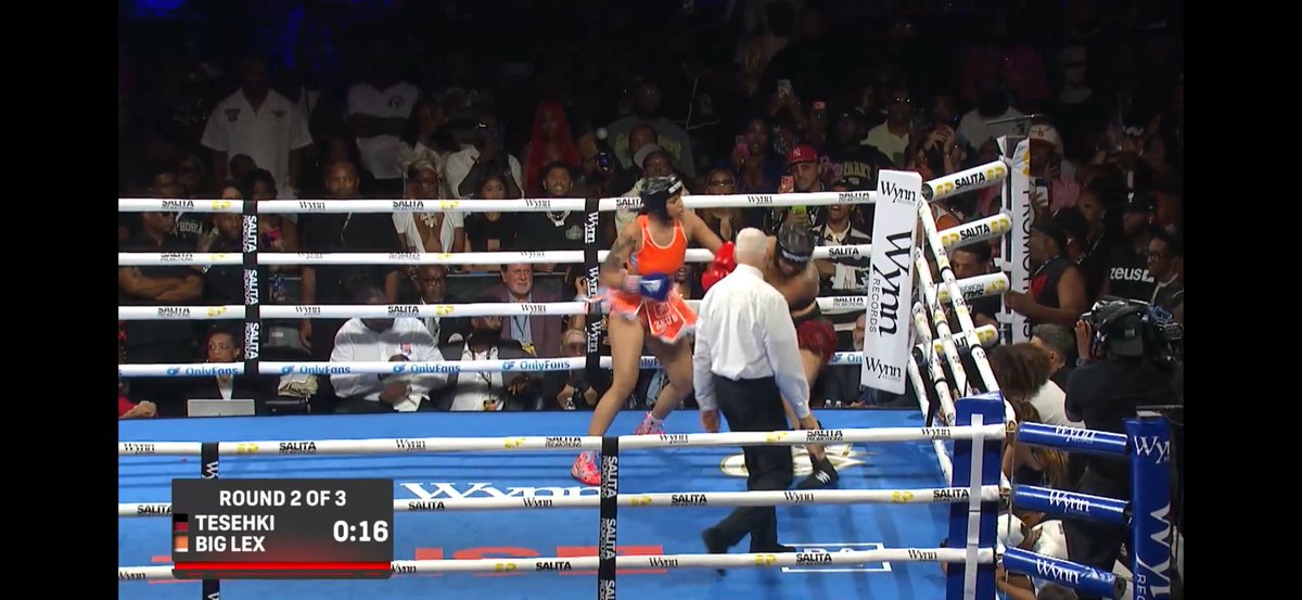 PrincesMarieOVO's tweet photo. BIG LEX DEFINITELY WINNING THIS FIGHT! She had Tesehki in the corner going IN ON HER !!!! Omgggg

#biglex #tesehki #rayj #orlandobrown #zeus #boxing #baddies #baddiesusachaptertwo #badboysreunion #baddiesgonewild https://t.co/mC7U0ZqF0X