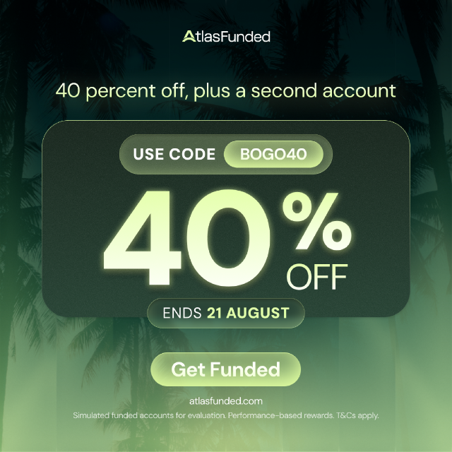 Alm1ghtyBr1ght's tweet photo. BOGO40 Is now Live! 🚀

Buy one challenge and get a second one completely free after the first payout. 

40% Off on all accounts. 

Use code BOGO40 at checkout. 🛒

Don't wait! ⏳

Get yours here👇👇
https://t.co/XRk8ezp8KK https://t.co/2WXJ6XYb6k
