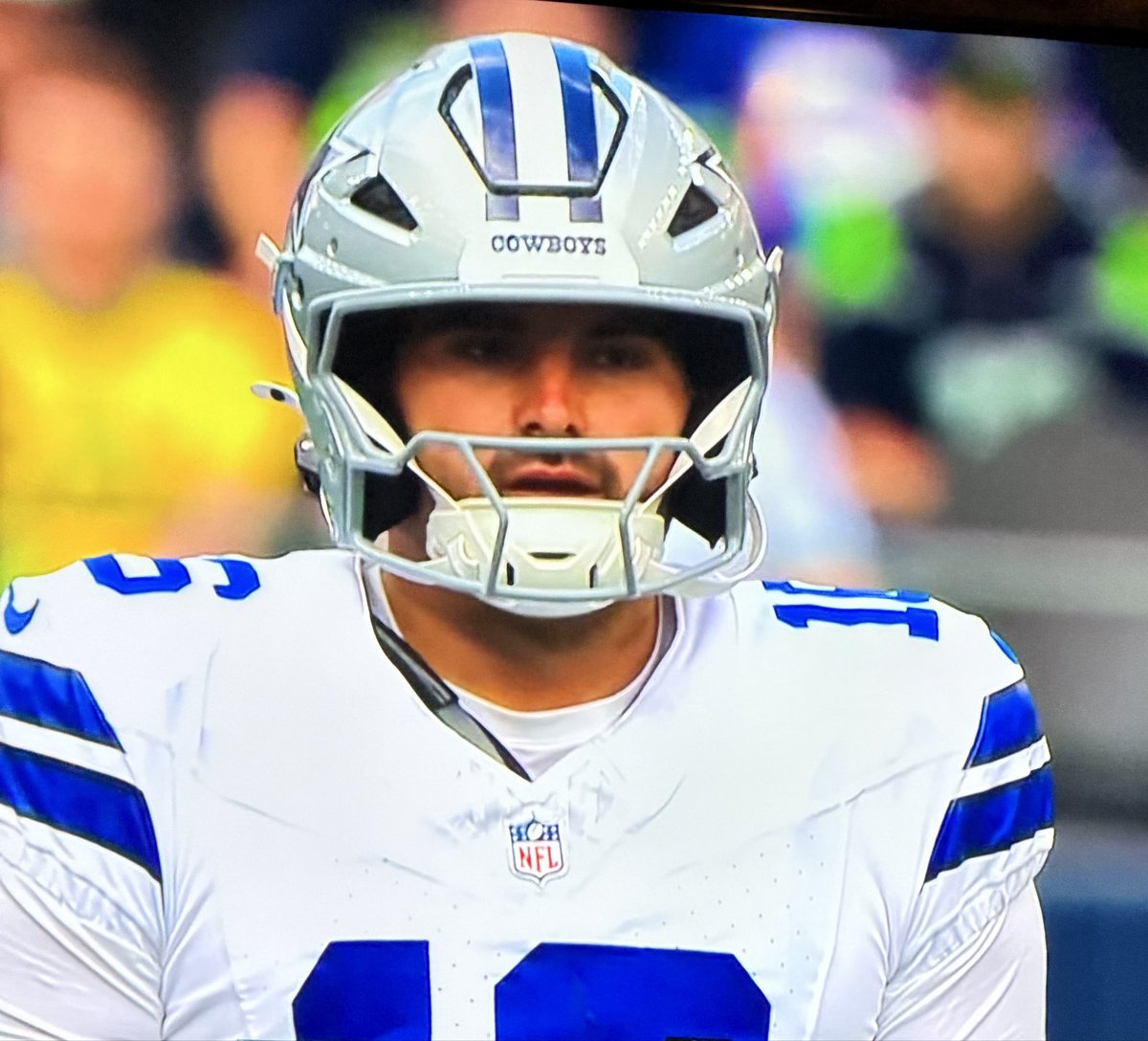 CoachMackBrown's tweet photo. So proud of Sam Howell as he leads the Cowboys to a TD @ Seattle. Great UNC QB but much better person. Love ❤️ you Sam! https://t.co/S2zXpNMMqP